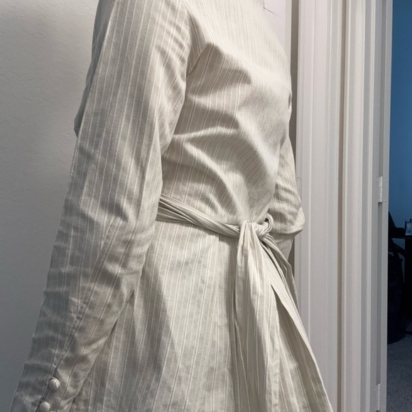 Vintage The J Peterman Company Button Up, tie back. - Picture 3 of 11